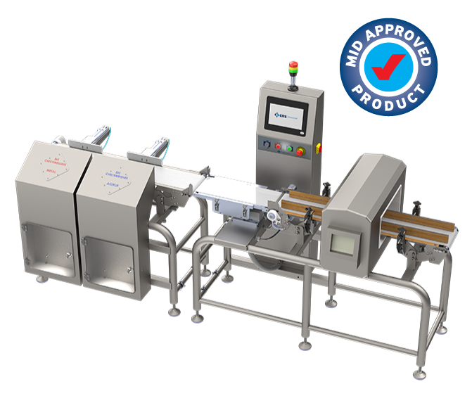 COMBINED SYSTEM (CHECKWEIGHER + METAL DETECTOR)